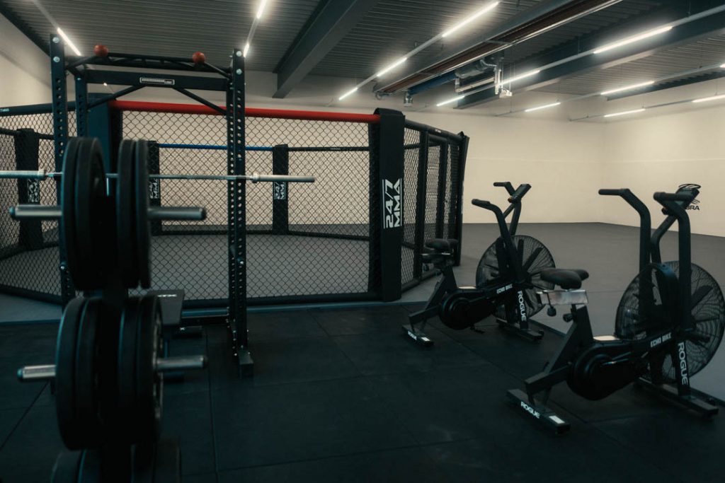 24/7 MMA Kampfsportschule Großerlach Trainingsfläche