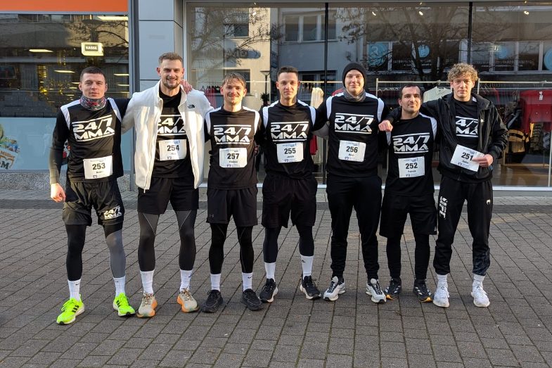 24/7 MMA beim Silvesterlauf